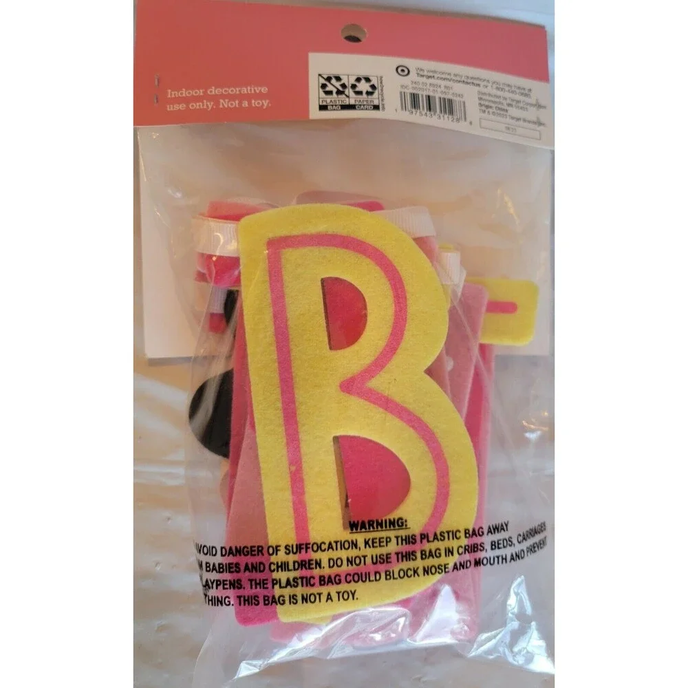 Spritz Valentine’s Day - Better Together - Garland Love 72” Banner Wedding